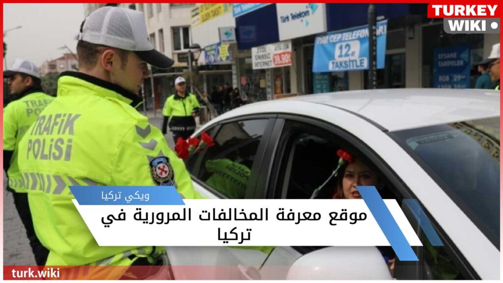 رابط معرفة المخالفات المرورية في تركيا من اي دولات