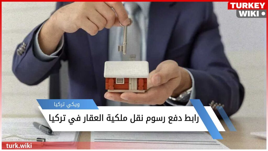 رابط دفع رسوم نقل ملكية العقار في تركيا من اي دولت