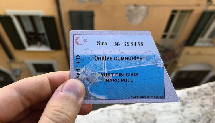 رسوم المغادرة من تركيا