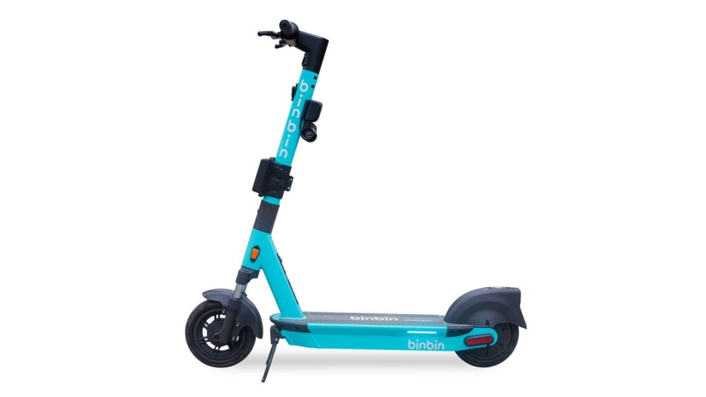 تطبيق bin bin لاستئجار سكوتر كهربائي