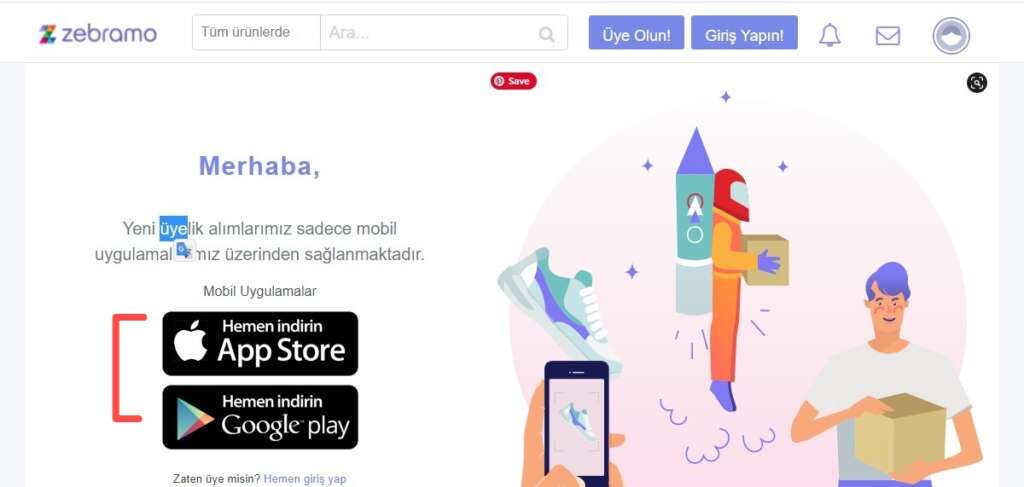 موقع zebramo لشراء وبيع المستعمل في تركيا