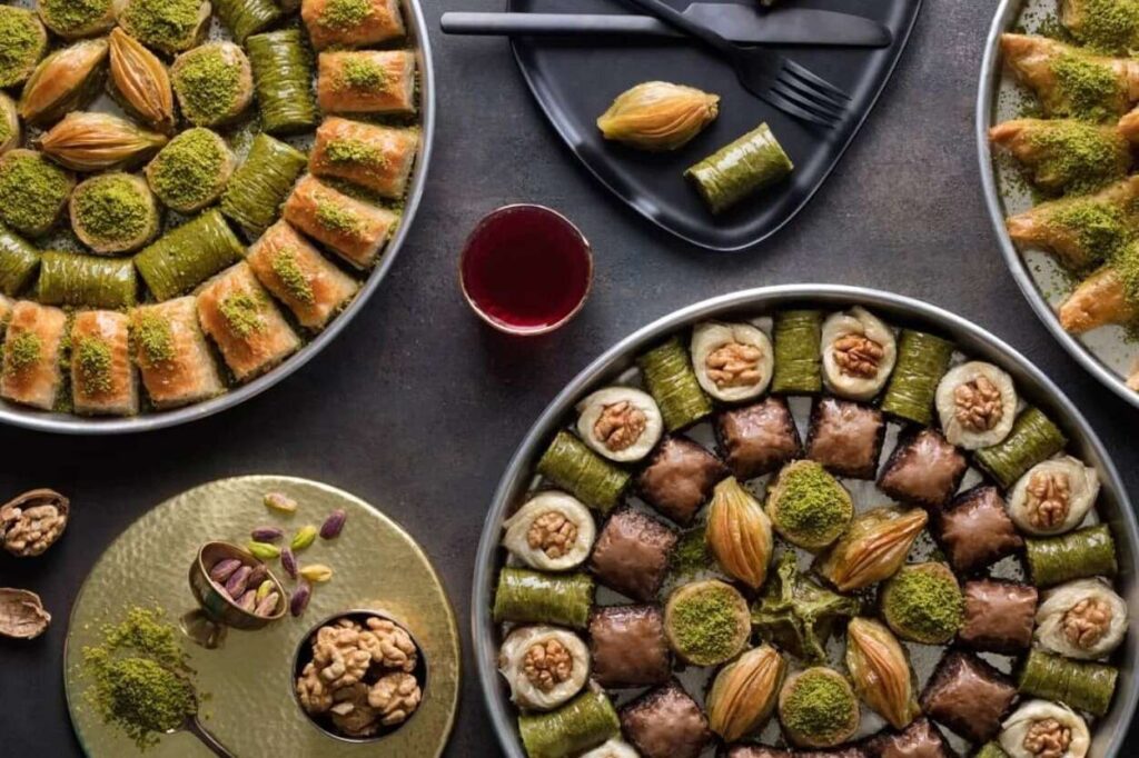 البقلاوة التركية في كاراكوي جولوأوغلو