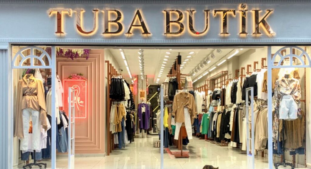 موقع Tuba Butik في تركيا