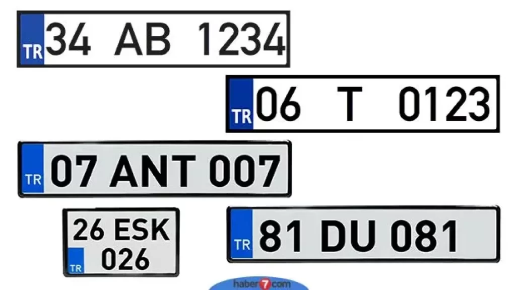 أرقام السيارات في تركيا حسب المحافظات