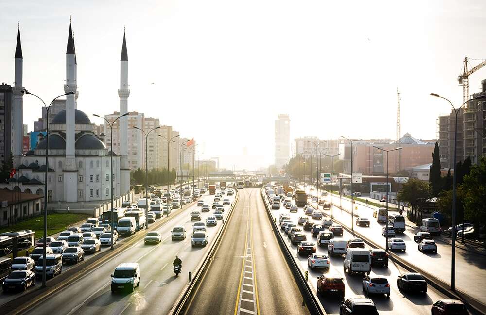 طريق عام - حدود السرعة في تركيا لعام 2023