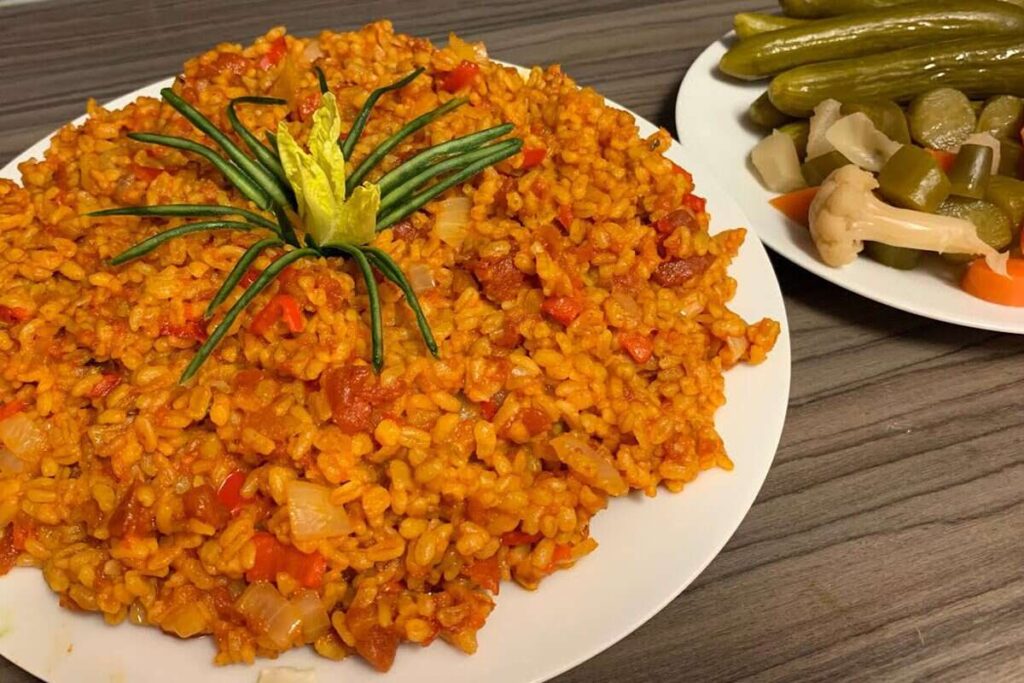 طبق برغل - أشهر ماركات البرغل في تركيا .