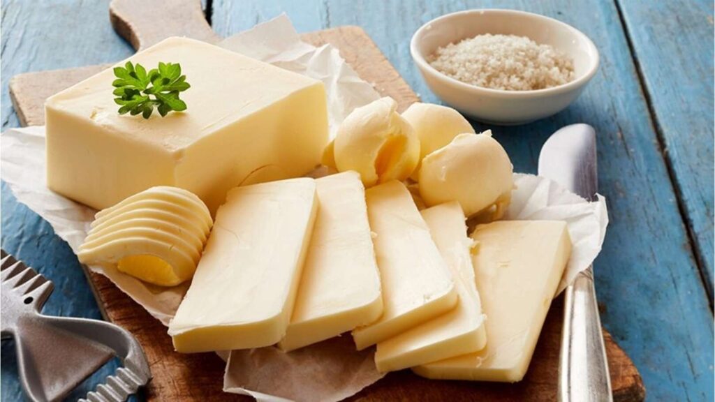 قالب من الزبدة مقطع أشهر ماركات الزبدة في تركيا