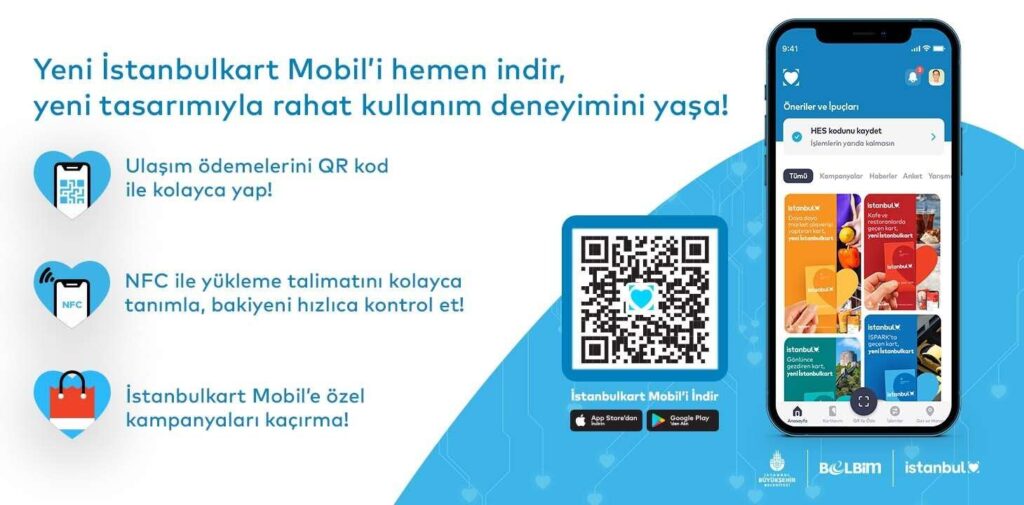 تعبيرية -تطبيق كرت اسطنبول للمواصلات العامة