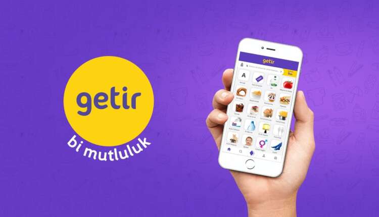 لوغو موقع وتطبيق Getir جيتير في تركيا