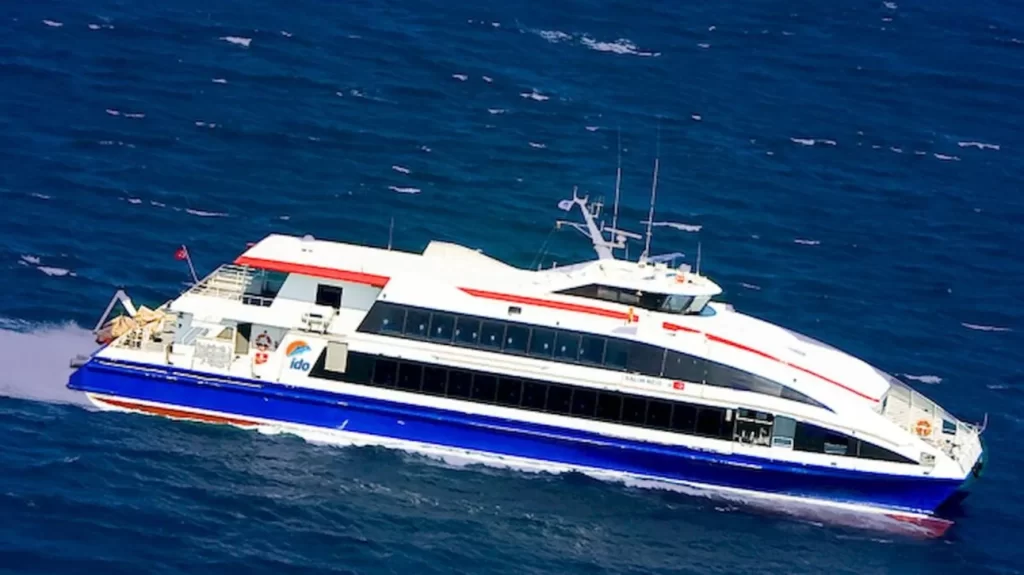 باخرة ido - طريقة حجز تذكرة العبارة في تركيا