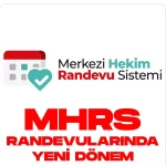لوغو موقع وتطبيق MHRS لحجز موعد مستشفى في تركيا