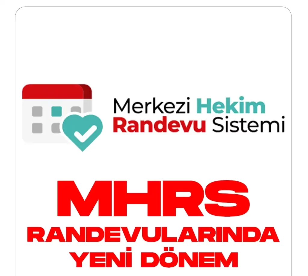 لوغو موقع وتطبيق MHRS لحجز موعد مستشفى في تركيا