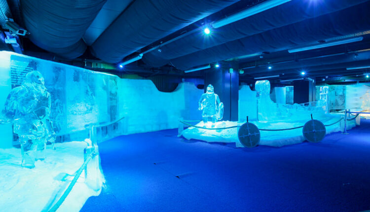 مجسمات من الثلج - متحف الثلج في اسطنبول (توريوم سنو بارك )