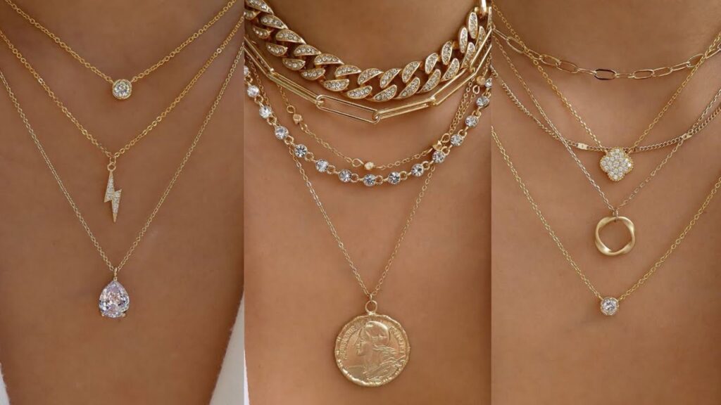 قلادات ذهبية -مواقع بيع اكسسوارات بالجملة في تركيا
