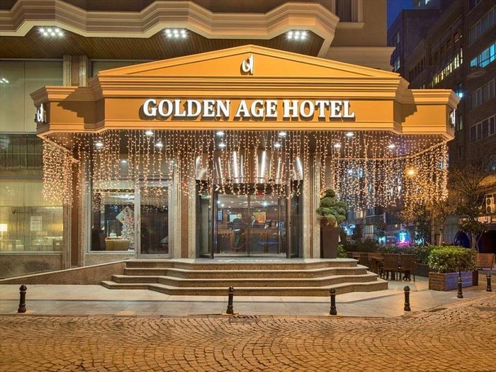 المدخل الرئيسي لفندق جولدن ايج في اسطنبول