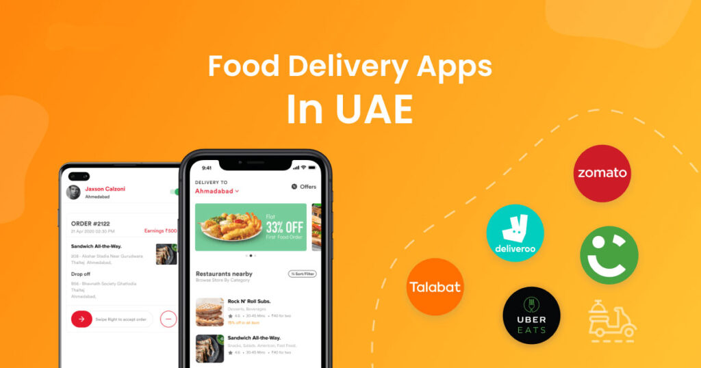 أفضل تطبيقات توصيل الطعام في الإمارات العربية المتحدة