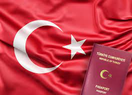 جواز سفر تركي مع علم تركي  - مراحل التجنيس في تركيا 